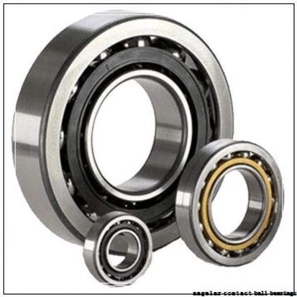 100 mm x 180 mm x 34 mm  NSK QJ 220 angular contact ball bearings #3 image