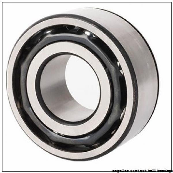 100 mm x 180 mm x 34 mm  NSK QJ 220 angular contact ball bearings #2 image